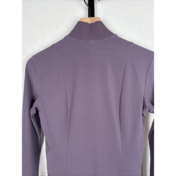Athleta Shanti Salutation Jacket Powervita Womens Small Purple Activewear Yoga - Picture 6 of 11